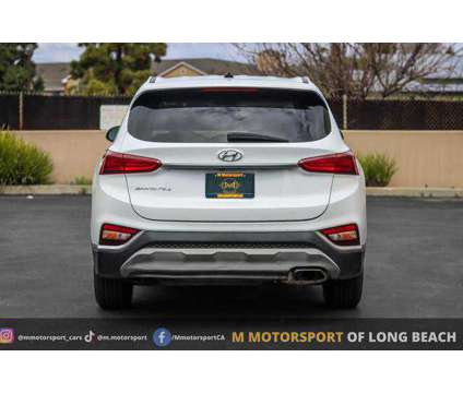 2020 Hyundai Santa Fe for sale is a White 2020 Hyundai Santa Fe Car for Sale in Long Beach CA