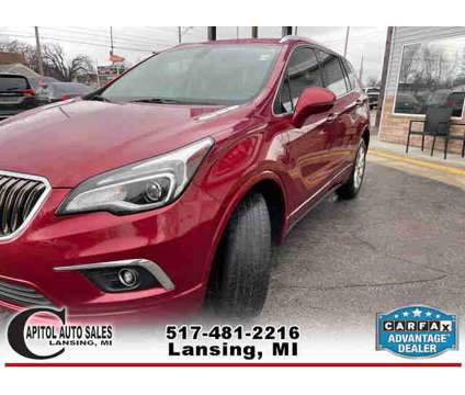 2017 Buick Envision for sale is a Red 2017 Buick Envision Car for Sale in Lansing MI