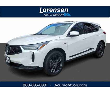 2023UsedAcuraUsedRDXUsedSH-AWD is a Silver, White 2023 Acura RDX Car for Sale in Canton CT