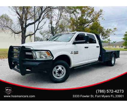 2018 Ram 3500 Crew Cab for sale is a White 2018 RAM 3500 Model Car for Sale in Fort Myers FL