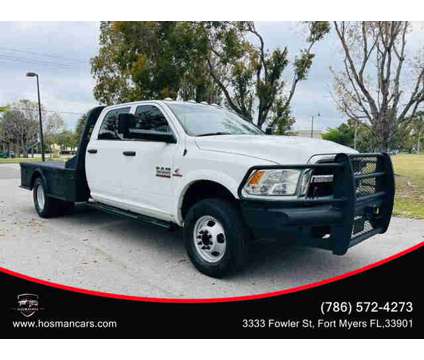 2018 Ram 3500 Crew Cab for sale is a White 2018 RAM 3500 Model Car for Sale in Fort Myers FL