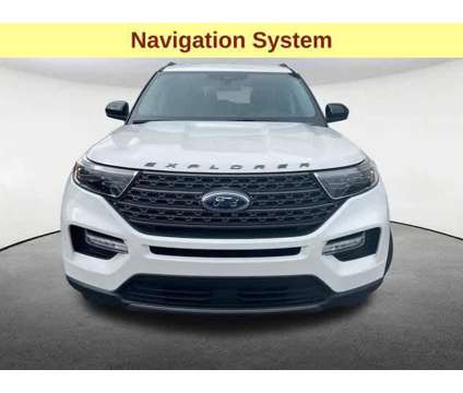 2022UsedFordUsedExplorerUsed4WD is a White 2022 Ford Explorer XLT Car for Sale in Mendon MA