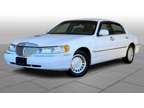 2001UsedLincolnUsedTown CarUsed4dr Sdn