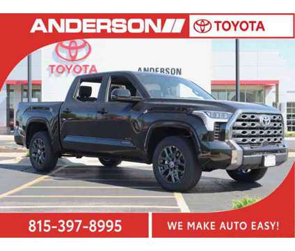 2024 Toyota Tundra Platinum is a Black 2024 Toyota Tundra Platinum Car for Sale in Loves Park IL