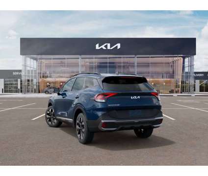 2024 KIA Sportage Plug-In Hybrid X-Line is a Blue 2024 Kia Sportage 4dr Hybrid in Waukegan IL