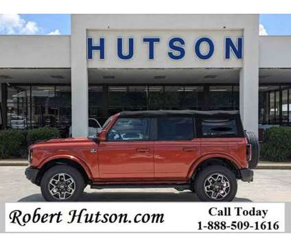 2024 Ford Bronco Outer Banks is a Red 2024 Ford Bronco Car for Sale in Moultrie GA