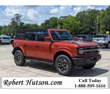 2024 Ford Bronco Outer Banks is a Red 2024 Ford Bronco Car for Sale in Moultrie GA