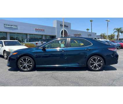 2018 Toyota Camry SE is a Blue 2018 Toyota Camry SE Car for Sale in Cerritos CA