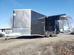 2024 Mission Trailers 8.5X20 Aluminum Enclosed Charcoal aluminum trailer
