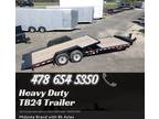2024 Midsota 83x24 tilt 82x24 equipment flat bed trailer