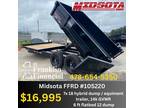 2022 Midsota FFRD DUMP 18 hybrid dump equipment bobcat trailer