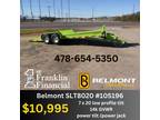 2022 Belmont equipment 80x20 14k Hydraulic tilt deck trailer lo