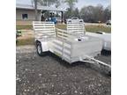 2024 Aluma 54x10ft aluminum trailer atv utv motor cycle