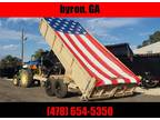 2024 Down 2 Earth 7x16 24 high side 16k dump trailer