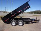 2024 Down 2 Earth 6x12 24" high side Low Pro dump cleanup trailer