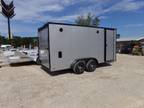 2024 Covered Wagon 7 X 16 CONTACTOR model cargo tool trailer