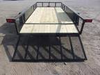 2024 Down 2 Earth 76x16 TA 2" Tube utlity landscape trailer