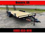 2024 Down 2 Earth 82x18 10k Wood Deck equipment bobcat landscape tra