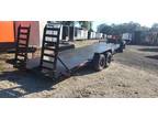 2024 Covered Wagon 82x24 14k equipment bobcat trailer