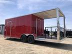 2024 Empire Cargo 8.5x24 Concession 16' box 8' Porch trailer