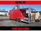 2023 Empire Cargo 8X22 Concession trailer w porch hood and propane 1