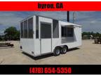 2023 Rock Solid Cargo 8X22 Concession trailer w screened in porch 8.5x22