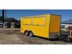 2023 Covered Wagon 8x16 Concession 2 window vending trailer