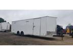 2024 Covered Wagon 8.5x28 10k race ready Enclosed Carhauler trailer s