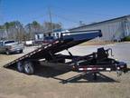 2024 Down 2 Earth 8x22 hdy tilt 14k Wood Deck equipment atv trailer