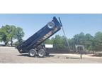 2024 Covered Wagon 7x16 48 high side 16K dump with telescoping lift