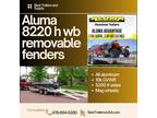 2024 Aluma 8220 h wb wide body carhauler trailer side load