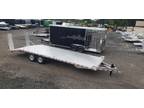 2024 Aluma 1026 SUPER h 14K 102x26 aluminum flatbed trailer atv ut
