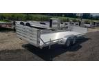 2024 Aluma 7820 20 ft carhauler aluminum trailer atv utv motor cyc