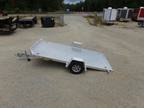 2024 Aluma 8214 h tilt low pro atv car hauler trailer aluminum