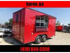 2022 Diamond Cargo 8.5x16 Concession 3x6 Window w/ Sink Pkg