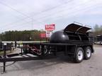 2021 Bubba Grills 500R612 Reverse Flow Rib Box BBQ smoker trailer