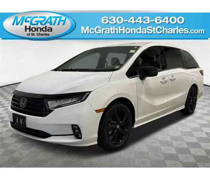 2024 Honda Odyssey Sport is a Silver, White 2024 Honda Odyssey Car for Sale in Saint Charles IL
