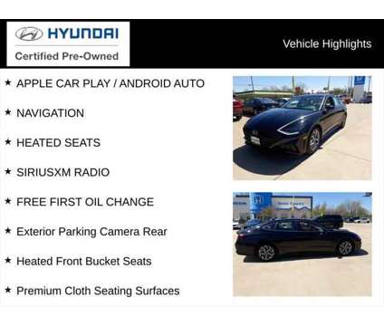 2023 Hyundai Sonata SEL is a Black 2023 Hyundai Sonata Sedan in Quincy IL