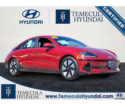 2024 Hyundai IONIQ 6 SE is a Red 2024 Hyundai Ioniq Sedan in Temecula CA