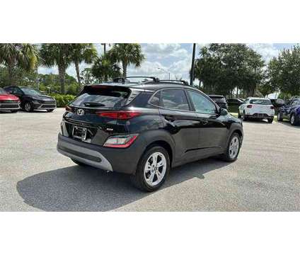 2023 Hyundai Kona SEL is a Black 2023 Hyundai Kona SEL SUV in Vero Beach FL