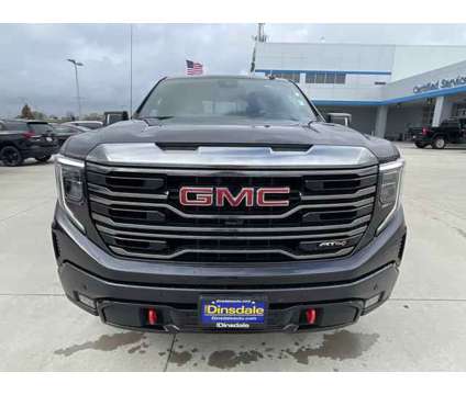 2022 GMC Sierra 1500 4WD Crew Cab Short Box AT4 is a Silver 2022 GMC Sierra 1500 Truck in Grand Island NE