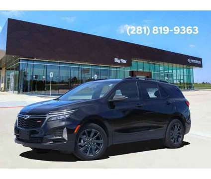 2023 Chevrolet Equinox FWD RS is a Black 2023 Chevrolet Equinox SUV in Friendswood TX