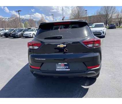2024 Chevrolet TrailBlazer FWD LS is a Black 2024 Chevrolet trail blazer SUV in Logan UT
