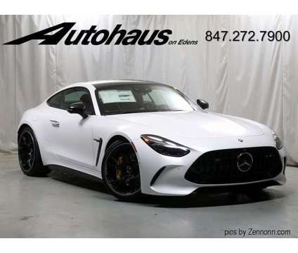 2024 Mercedes-Benz AMG GT Base 4MATIC is a White 2024 Mercedes-Benz AMG GT Base Coupe in Northbrook IL