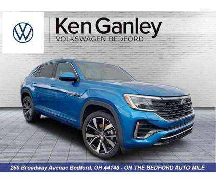 2024 Volkswagen Atlas Cross Sport 2.0T SEL Premium R-Line is a Blue 2024 Volkswagen Atlas 2.0T SEL SUV in Bedford OH