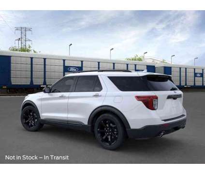 2024 Ford Explorer ST-Line is a White 2024 Ford Explorer SUV in Lowell IN