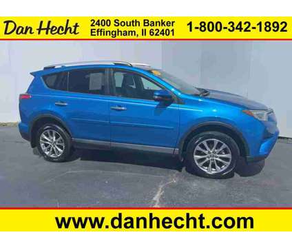 2016 Toyota RAV4 Limited is a Blue 2016 Toyota RAV4 Limited SUV in Effingham IL