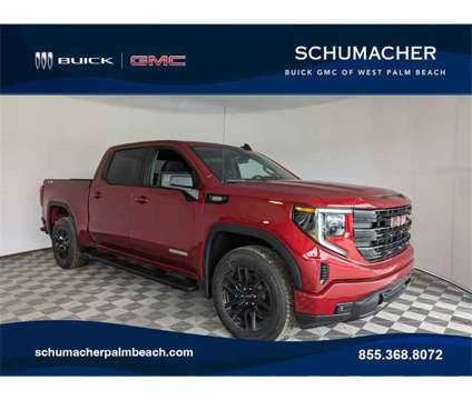 2024 GMC Sierra 1500 Elevation is a Red 2024 GMC Sierra 1500 Truck in West Palm Beach FL