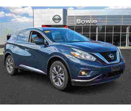 2017 Nissan Murano SL is a Blue 2017 Nissan Murano SL SUV in Bowie MD