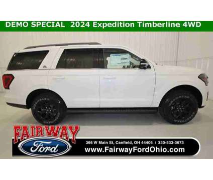 2024 Ford Expedition Timberline is a White 2024 Ford Expedition SUV in Canfield OH